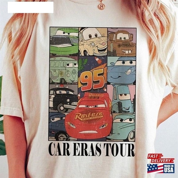 Other - Cars Eras Tour Shirt Disney Pixar Movie T-Shirt